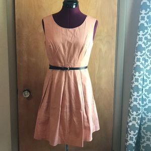 Women's peach dress